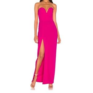 Cherri Gown in Hot Pink